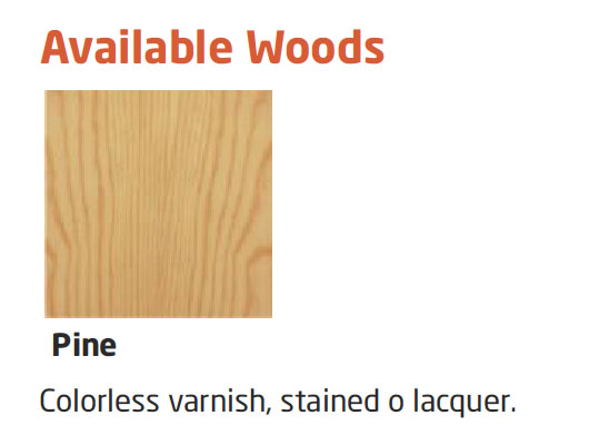 ideawood pine finishing option